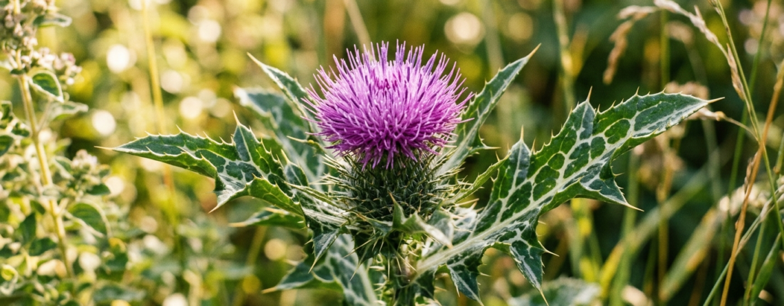 pestrec silymarin rastlina