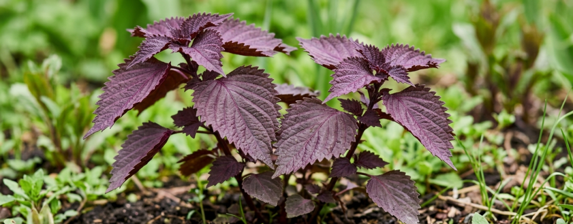 Perila krovitá (perilla frutescens)